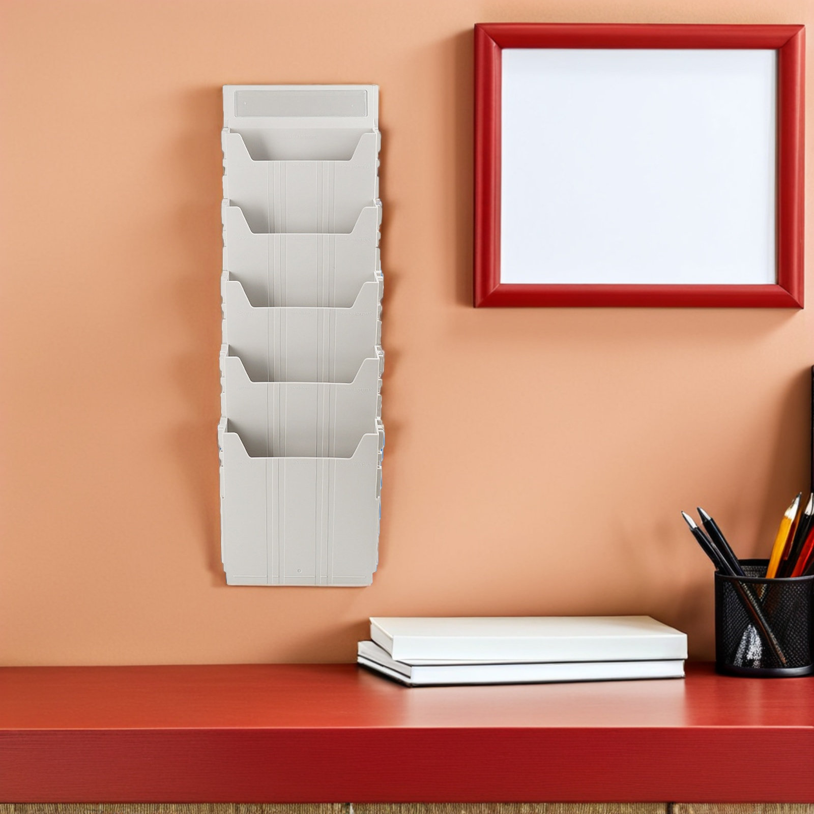 Wall Mounted Magazine Holder E - Magazine Holder Rack review and price