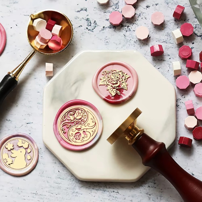 9 Wax Seals+1 Handle, Wax Seal - Wax Seal Stamp Set review and price