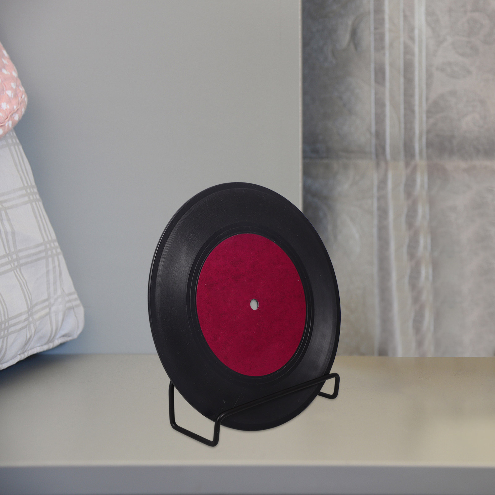 Wall Mounted Iron Vinyl Record - Magazine Holder Rack review and price