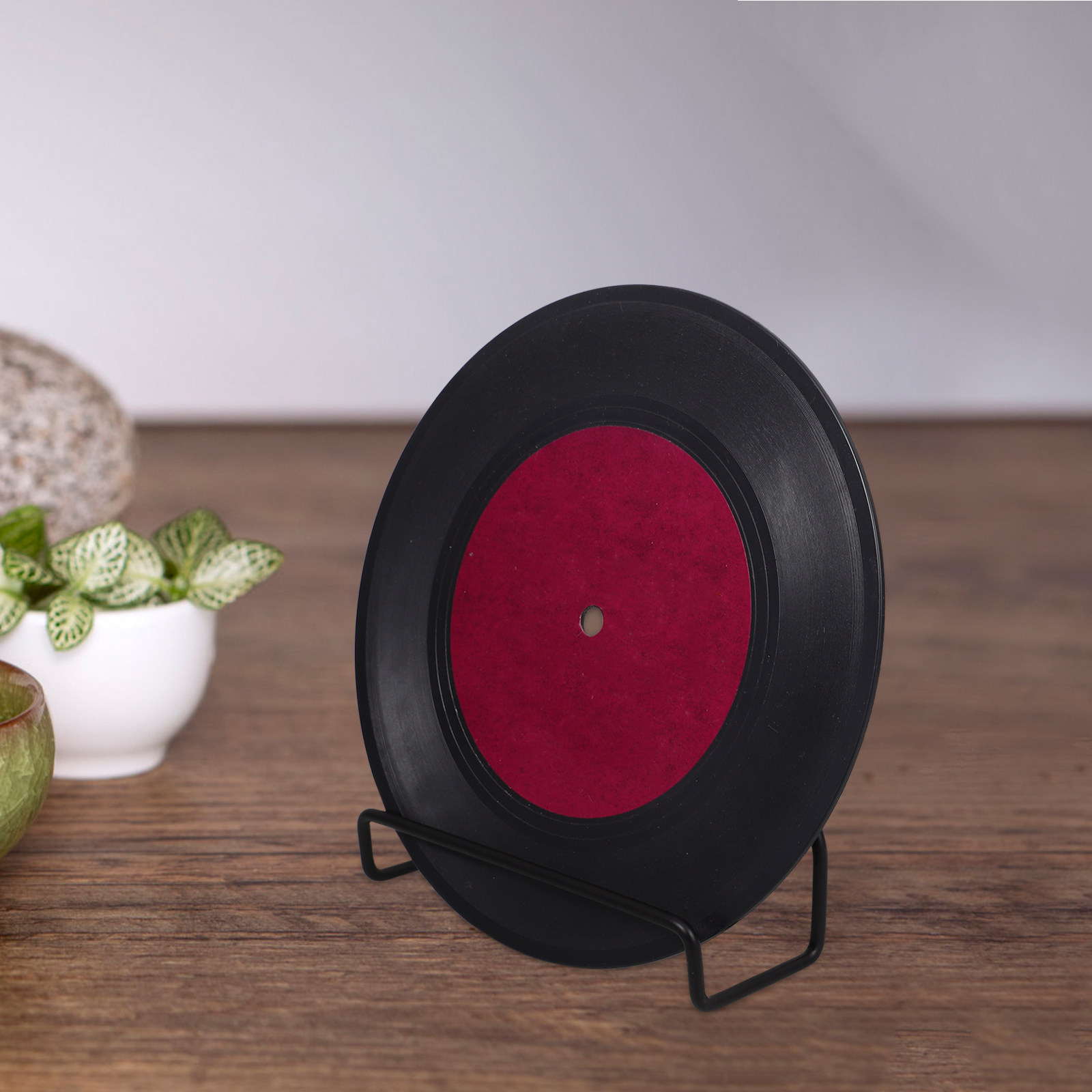 Wall Mounted Iron Vinyl Record - Magazine Holder Rack review and price