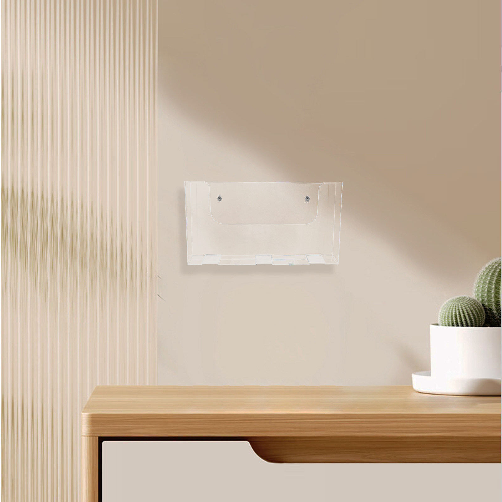 Acrylic Wall File Holders 2 Pa - Magazine Holder Rack review and price